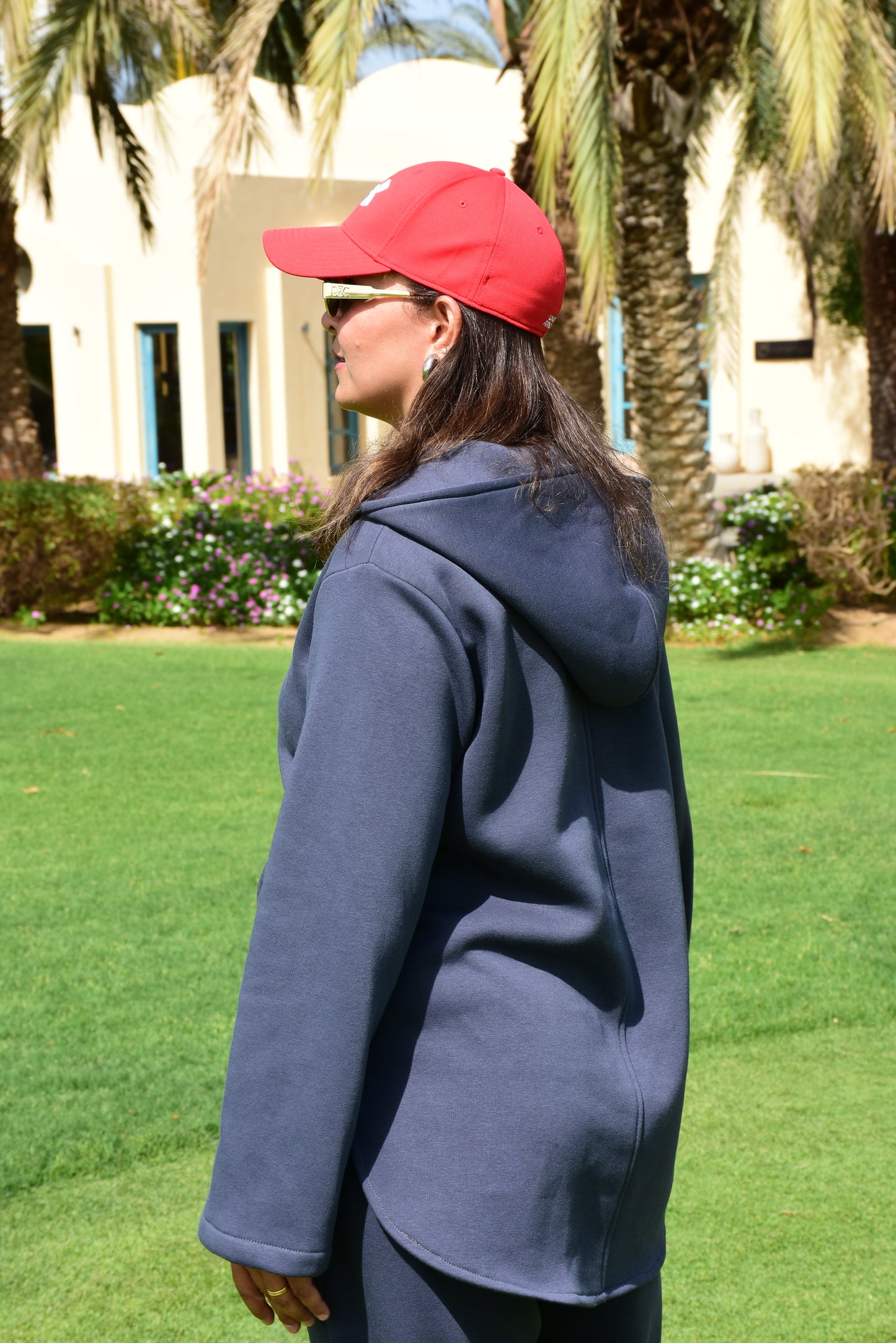 Charcoal oversized Tracksuit