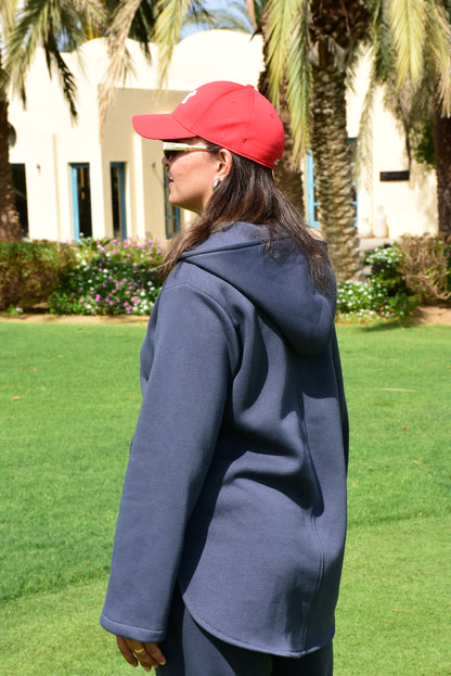 Charcoal oversized Tracksuit